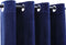 vidaXL - Gordijn - verduisterend - met - ringen - 2 - st - 140x245 - cm - fluweel - blauw
