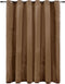 vidaXL - Gordijn - verduisterend - met - ringen - 290x245 - cm - fluweel - beige