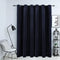 vidaXL - Gordijn - verduisterend - met - ringen - 290x245 - cm - fluweel - zwart