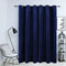 vidaXL - Gordijn - verduisterend - met - ringen - 290x245 - cm - fluweel - blauw