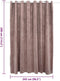 vidaXL - Gordijn - verduisterend - met - ringen - 290x245 - cm - fluweel - antiekroze