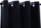 vidaXL - Gordijn - verduisterend - met - ringen - 290x245 - cm - fluweel - zwart