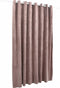 vidaXL - Gordijn - verduisterend - met - ringen - 290x245 - cm - fluweel - antiekroze