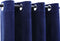 vidaXL - Gordijn - verduisterend - met - ringen - 290x245 - cm - fluweel - blauw