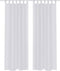 vidaXL - Gordijn - Wit - 140x175 - cm - (2 - stuks)