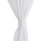 vidaXL - Gordijn - Wit - 140x175 - cm - (2 - stuks)