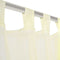vidaXL - Gordijnen - 2 - st - doorschijnend - 140x225 - cm - crème