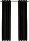 vidaXL - Gordijnen - linnen-look - verduisterend - 2 - st - 140x225 - cm - antraciet