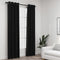 vidaXL - Gordijnen - linnen-look - verduisterend - 2 - st - 140x225 - cm - antraciet
