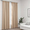 vidaXL - Gordijnen - linnen-look - verduisterend - haken - 2 - st - 140x225 - cm - beige