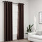 vidaXL - Gordijnen - linnen-look - verduisterend - ogen - 2 - st - 140x225 - cm - taupe