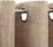 vidaXL - Gordijnen - linnen-look - verduisterend - ogen - 2 - st - 140x245 - cm - beige