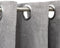 vidaXL - Gordijnen - linnen-look - verduisterend - ogen - 2 - st - 140x225 - cm - grijs