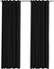 vidaXL - Gordijnen - linnen - verduisterend - haken - 2 - st - 140x225 - cm - antraciet