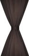 vidaXL - Gordijnen - met - gleuven - 135 - x - 245 - cm - grijs - 2 - st