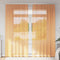 vidaXL - Gordijnen - met - lus - 2 - st - 140x225 - cm - oranje