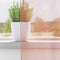 vidaXL - Gordijnen - met - lussen - 2 - st - 140x175 - cm - roze