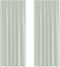 vidaXL - Gordijnen - met - lussen - 2 - st - 140x245 - cm - lichtgrijs
