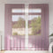 vidaXL - Gordijnen - met - lussen - 2 - st - 140x245 - cm - paars