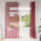 vidaXL - Gordijnen - met - lussen - 2 - st - 140x245 - cm - wijnrood