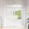 vidaXL - Gordijnen - met - lussen - 2 - st - 140x245 - cm - wit