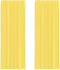 vidaXL - Gordijnen - met - lussen - 2 - st - 140x260 - cm - geel