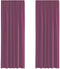 vidaXL - Gordijnen - met - lussen - 2 - st - 140x260 - cm - paars