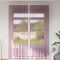 vidaXL - Gordijnen - met - lussen - 2 - st - 140x260 - cm - paars