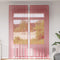 vidaXL - Gordijnen - met - lussen - 2 - st - 140x260 - cm - wijnrood