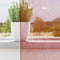 vidaXL - Gordijnen - met - lussen - 2 - st - 140x260 - cm - wijnrood