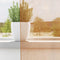 vidaXL - Gordijnen - met - lussen - 2 - st - terracotta - 140x245 - cm