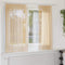 vidaXL - Gordijnen - met - lussen - 2 - st - zand - 140x175 - cm - zand