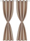 vidaXL - Gordijnen - met - metalen - ringen - 135 - x - 245 - cm - 2 - stuks - (creme)