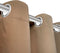 vidaXL - Gordijnen - met - metalen - ringen - 135 - x - 245 - cm - 2 - stuks - (creme)