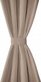 vidaXL - Gordijnen - met - metalen - ringen - 135 - x - 245 - cm - 2 - stuks - (creme)