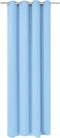vidaXL - Gordijnen - met - metalen - ringen - 135 - x - 245 - cm - 2 - stuks - (zwart)