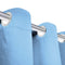 vidaXL - Gordijnen - met - metalen - ringen - verduisterend - 135x175 - turquoise - 2 - st