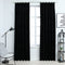 vidaXL - Gordijnen - verduisterend - 2 - st - met - haken - 140x225 - cm - fluweel - antraciet