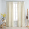 vidaXL - Gordijnen - verduisterend - 2 - st - met - haken - 140x225 - cm - fluweel - crème