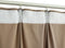 vidaXL - Gordijnen - verduisterend - 2 - st - met - haken - 140x225 - cm - fluweel - beige