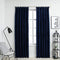 vidaXL - Gordijnen - verduisterend - 2 - st - met - haken - 140x245 - cm - fluweel - blauw