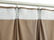 vidaXL - Gordijnen - verduisterend - 2 - st - met - haken - 140x245 - cm - fluweel - beige