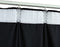vidaXL - Gordijnen - verduisterend - 2 - st - met - haken - 140x245 - cm - fluweel - zwart