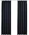 vidaXL - Gordijnen - verduisterend - met - haken - 2 - st - 140x175 - cm - antraciet
