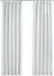 vidaXL - Gordijnen - verduisterend - met - haken - 2 - st - 140x175 - cm - gebroken - wit