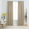vidaXL - Gordijnen - verduisterend - met - haken - 2 - st - 140x175 - cm - beige