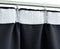 vidaXL - Gordijnen - verduisterend - met - haken - 2 - st - 140x175 - cm - antraciet