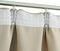 vidaXL - Gordijnen - verduisterend - met - haken - 2 - st - 140x175 - cm - beige