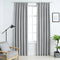 vidaXL - Gordijnen - verduisterend - met - haken - 2 - st - 140x175 - cm - grijs