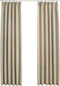vidaXL - Gordijnen - verduisterend - met - haken - 2 - st - 140x225 - cm - beige